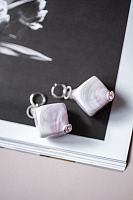 Серьги Rombo розовый ENZO BENZO