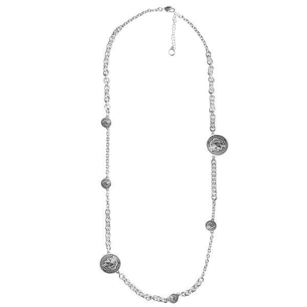 Колье Ciclon 245807 (г/п:серебро,85+5 см) Испания ZOE France