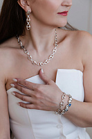 Колье Ciclon 251801 (г/п:серебро, 47+7 см) Испания Amarre 