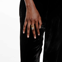 Кольцо Luiana (пирит, г/п: золото, 3х1.5 см) Katerina Vassou KV25 2-308315G