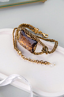 Браслет (кристалл цвета аметист,39.5х3.7 см) Италия Claudio Canzian 002 04 440