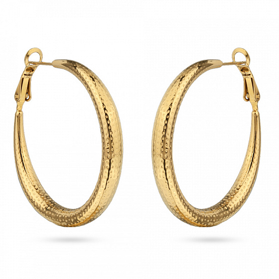 картинка Серьги Конго (г/п: золото) Uvelina BS00 0037G-00E ювелирный  магазин Калина являющийся официальным дистрибьютором в России 