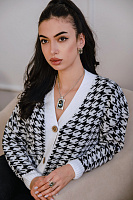 Колье VIDDA, Cibeles, с австрийским кристаллом (оливковый), 55 см, VD24.2-02013  Испания