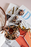 Кольцо Maretti коричневое/черное ENZO BENZO 