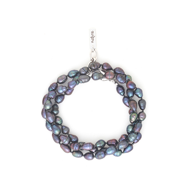 Браслет- колье Pebble bea (Жемчуг, 55+3 см) 13-44322 Франция Nature Bijjoux 