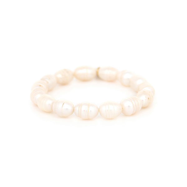 Браслет Moonligh (жемчуг,на резинке) 13СР43561 Франция Nature Bijjoux