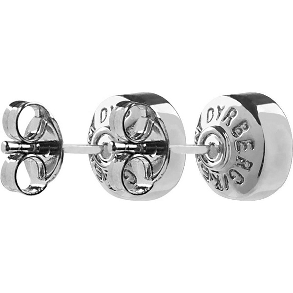 Пусеты NOBLES (кристалл прозрачный, г/п: серебро, 0,8х0,8см) Дания DYRBERG/KERN 440192