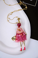 Подвеска (кукла Марго, золотистый) MIA-2308-CL5521 Франция MiAmelie