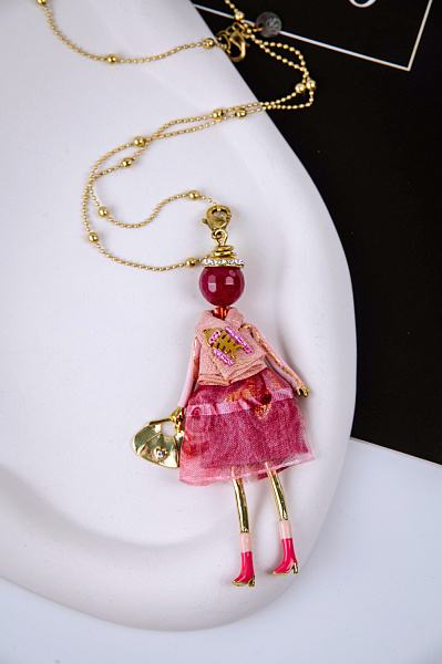 Подвеска (кукла Марго, золотистый) MIA-2308-CL5521 Франция MiAmelie