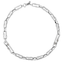 Колье (кристаллы прозрачные, г/п: серебро) 223801-04 Испания Ciclon Saori