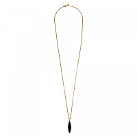 Колье TAKESHI (кристалл черный, г/п: золото, 80 см) Дания DYRBERG/KERN 470040