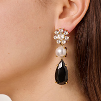 Серьги MISIA (майорка, г/п: золото, 6.2х1.3 см) Дания DYRBERG/KERN 470094