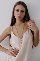 Колье Арт-деко Слиток (искуств.жемчуг) Италия  Claudio Canzian 002 05 516