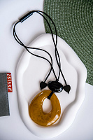 Колье Organic желтый регулируется 10х7,5 см Голландия ZSISKA