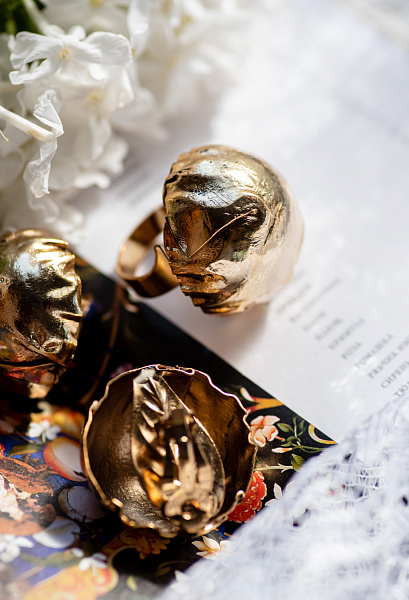 Кольцо Италия (г/п: золото, регулируется) Claudio Canzian 002 01 401