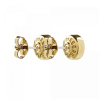 Пусеты NOBLES (кристалл медовый, г/п: золото, 0,8х0,8см) Дания DYRBERG/KERN 440190