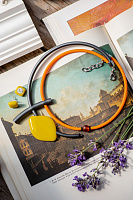 Колье Allegro желтая/серо-оранжевый Италия ENZO BENZO