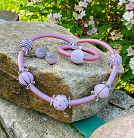 Колье Anita Gio розовое ENZO BENZO 