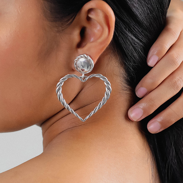 Серьги MERIDA (19,2 гр,г/п:серебро 5 см) 12--32040 Франция Ori-Tao