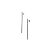 Серьги Adelaide (минимализм, г/п: серебро) Греция Katerina Vassou KV23-306541S