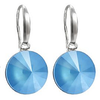 Серьги Elisa 12 mm 5540-1251-7616 Чехия Anabel Crystal