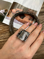 Кольцо Quadro 18 пудра ENZO BENZO Италия