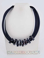 Колье Dado бордо, розовый, серый Италия ENZO BENZO 