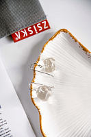 Серьги Bliss прозрачный Голландия ZSISKA