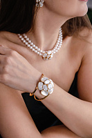 Браслет (перламутр, г/п: золото. 4.5 см) Франция Philippe Ferrandis MISS CAMELIA MC44