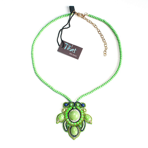 Колье Tibet (Бисер, юв.смола, кр.Preciosa) 10106731 Китай 