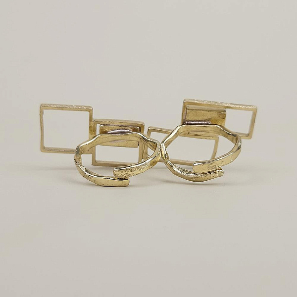 Кольцо (кристалл мультиколор, г/п: золото, регулируется) Греция Kalliope 022 01 052