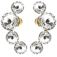 Серьги Fendi 6.8 mm 5540-0168-7005 Чехия Anabel Crystal