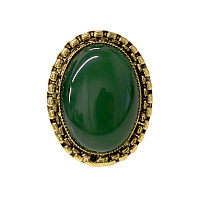 Кольцо (агат, 3,1х2,4 см) Италия Claudio Canzian 002 01 535