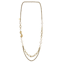 Колье (майорка, кристалл прозрачный, 108 см, 12-20 мм) Италия Claudio Canzian 002 05 874