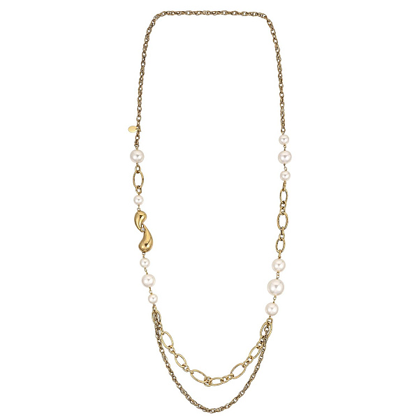 Колье (майорка, кристалл прозрачный, 108 см, 12-20 мм) Италия Claudio Canzian 002 05 874