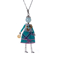 Подвеска (кукла Донателла, серебристый) MIA-2303-CL0666 Франция MiAmelie