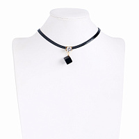  Колье Audrey 10104331 Корея Кр.Preciosa, текстиль, латунь