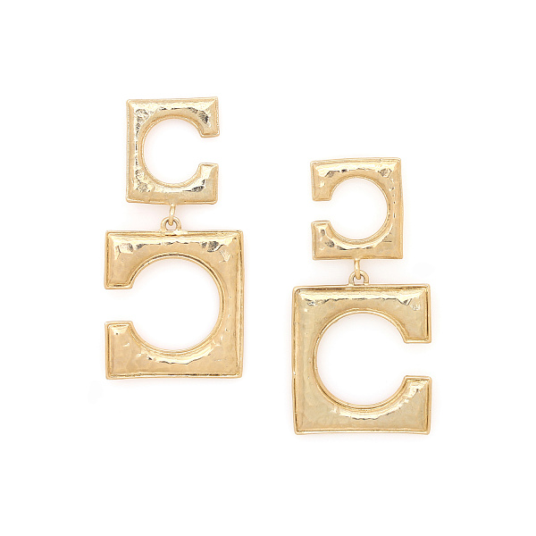 Серьги MURENA (г/п:золото,14,1 гр, 5 см) 12--32070 Франция Ori-Tao