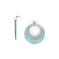 Серьги CORALIA (19,2 гр, 5 см, г/п: серебро) 12-32275 Франция Ori-Tao