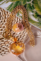 Кольцо 17,5 Cuore золотистое ENZO BENZO Италия