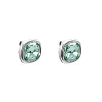 Серьги Ciclon EMO608-41 (кристалл: салатовый, г/п: серебро) Испания