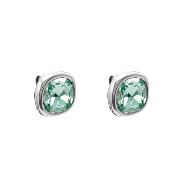 Серьги Ciclon EMO608-41 (кристалл: салатовый, г/п: серебро) Испания