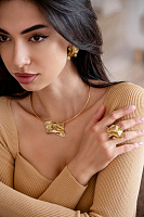 Колье (г/п: золото, 4,5х3 см) Греция Kalliope 022 05 044