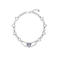 Колье VIDDA, Serenity, австрийские кристаллы, VD22-01415 (аквамариновый) Испания