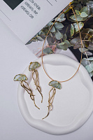 Колье Медуза (акрил, г/п: золото) Греция Kalliope 022 05 013