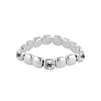 Браслет (кристалл прозрачный, г/п: серебро, регулируется до 20р.) EMO130-66-2 Испания Ciclon Emotion