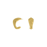 Серьги VIDDA, Infinity,полукольца, металл,г/п: золото, VD24.2-02038 Испания