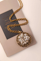 Колье Невод с жемчугом (жемчуг, г/п: золото, 80 см) AL2502-C118HD24, Италия ALCOZER&J