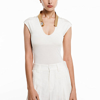 Колье Allum (кристалл прозр., г/п: золото, регулир.) Греция Katerina Vassou KV25 2-308967GCRYSRAL