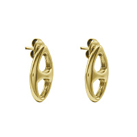 Серьги Ciclon 250603 (г/п: золото, 2х1,2 см) Испания Amarre